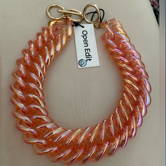 Open Edit Jewelry - Open Edit Irridescent Necklace Nwt